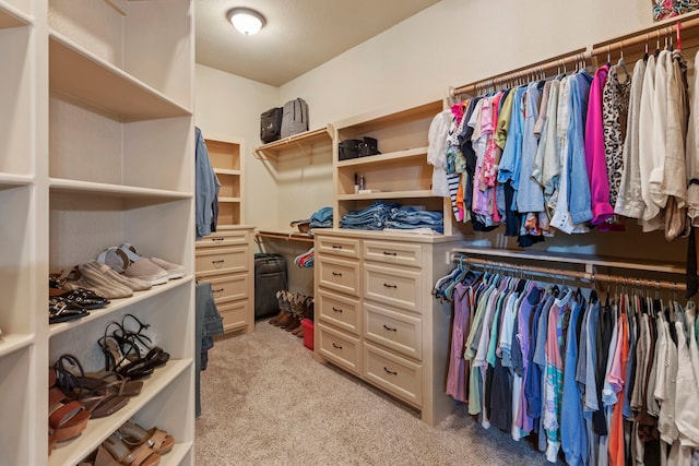 8483 Majestic Lake Ct, Montgomery, TX 77316 - walk in closet featuring light colored carpet