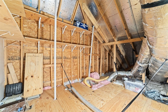 18538 Wade Creek Ln, Cypress, TX 77433 - view of unfinished attic