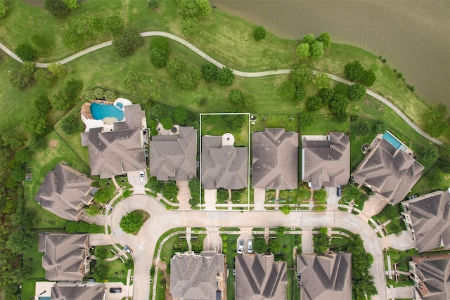 18538 Wade Creek Ln, Cypress, TX 77433 - drone / aerial view with a residential view