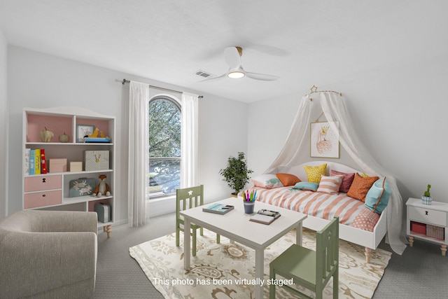 686 Edgewood Dr, Montgomery, TX 77356 - interior space with visible vents and ceiling fan