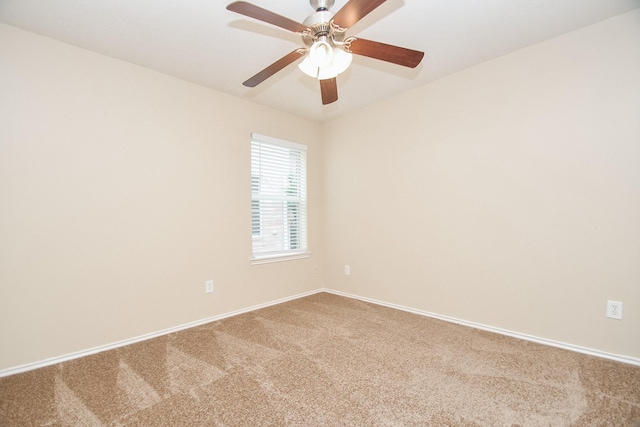 19826 Seagler Glen Ln, Katy, TX 77449 - carpeted empty room with baseboards and a ceiling fan