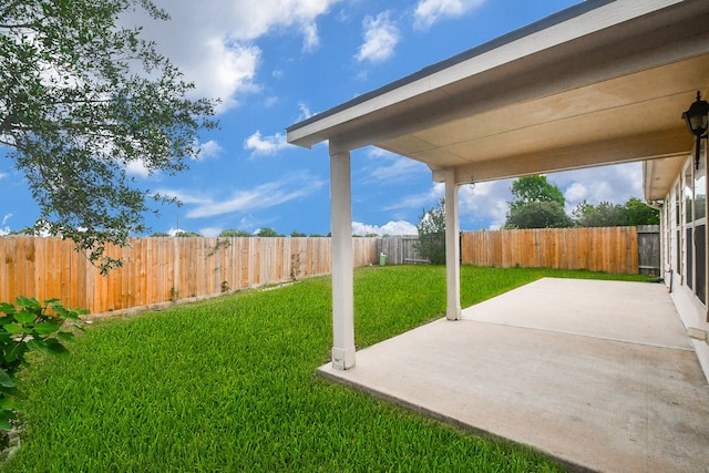 19826 Seagler Glen Ln, Katy, TX 77449 - view of yard with a patio area