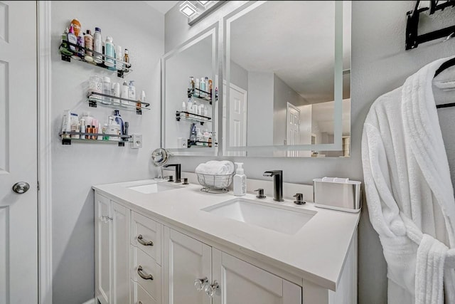 16107 Lakestone Dr, Tomball, TX 77377 - bathroom featuring double vanity