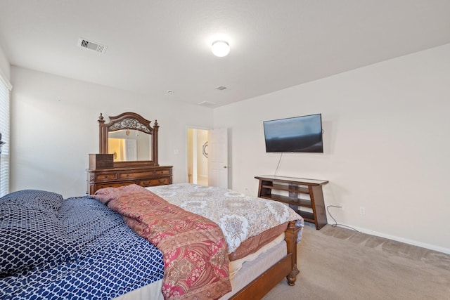 1902 Red Cedar Trl, Rosenberg, TX 77471 - bedroom with visible vents, baseboards, and light carpet