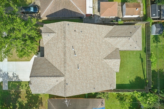 view of subject property