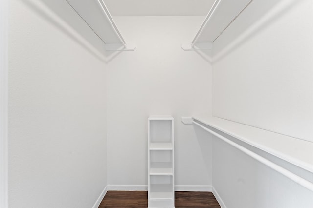 10001 Westpark Dr Unit 7, Houston, TX 77042 - spacious closet featuring dark wood-style flooring