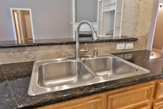 details with a sink
