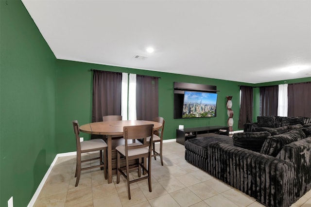 4826 Westfield Pines Dr, Katy, TX 77449 - cinema with baseboards and light tile patterned flooring