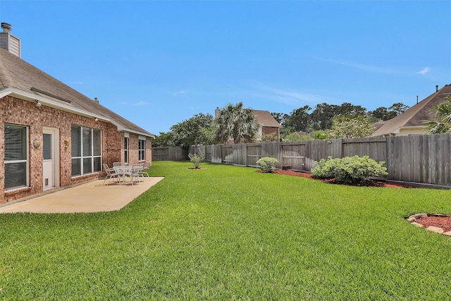 18239 Rustic Springs Dr, Tomball, TX 77375 - view of yard featuring a patio