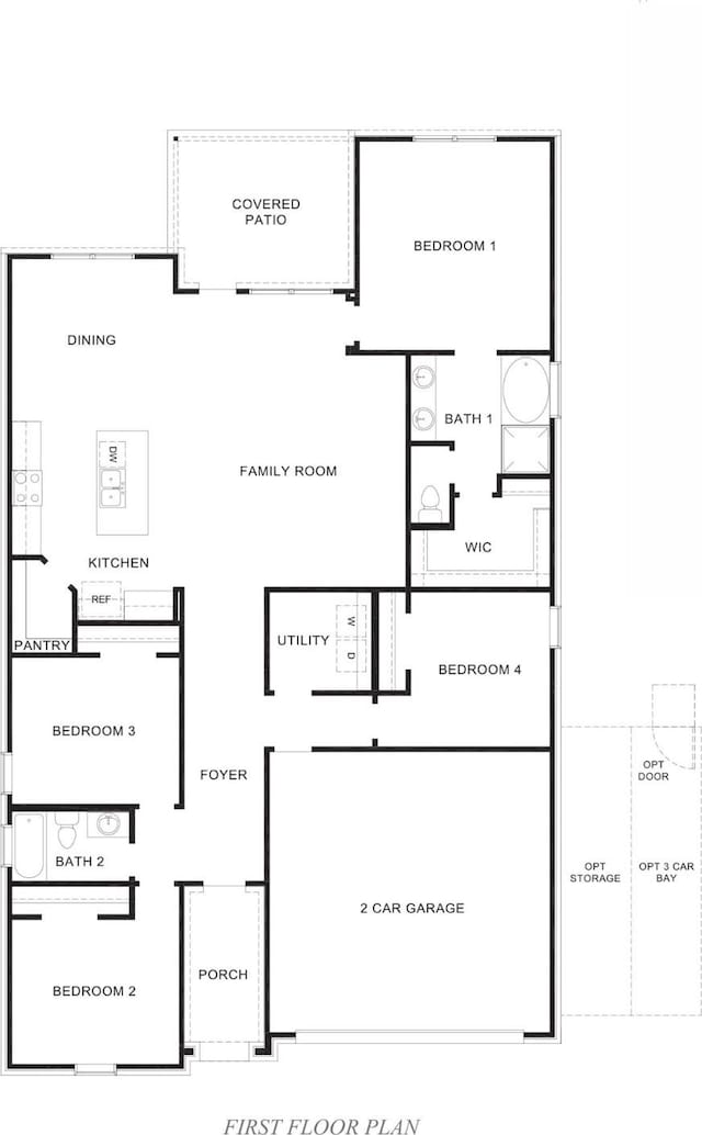 1672 Happy Valley St, Montgomery, TX 77316 - view of layout