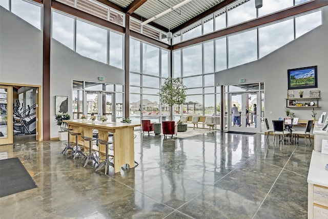 view of community lobby