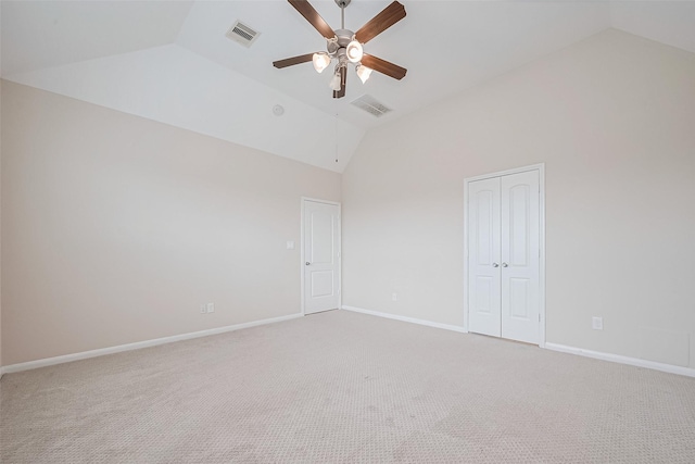 19911 Whistle Creek Ln, Cypress, TX 77433 - unfurnished bedroom featuring carpet, a closet, baseboards, and visible vents
