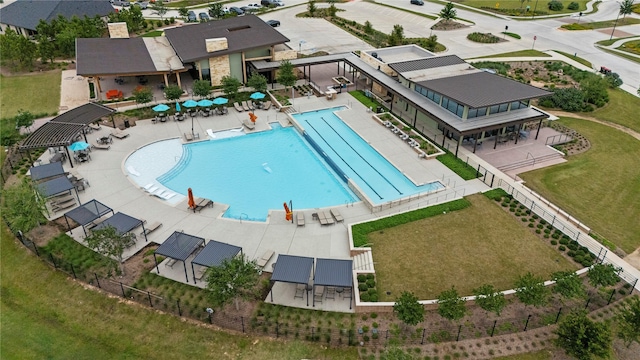 7015 Winterberry Glen Ln, Katy, TX 77493 - birds eye view of property