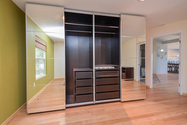 view of closet