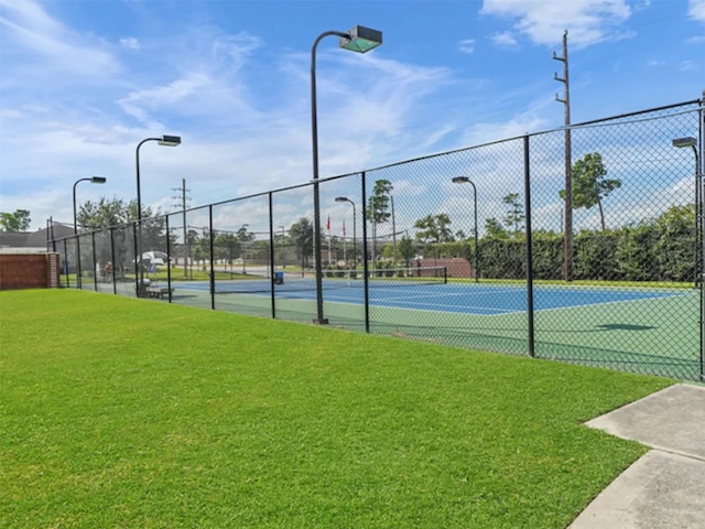 6615 Ampton Dr, Spring, TX 77379 - view of tennis court