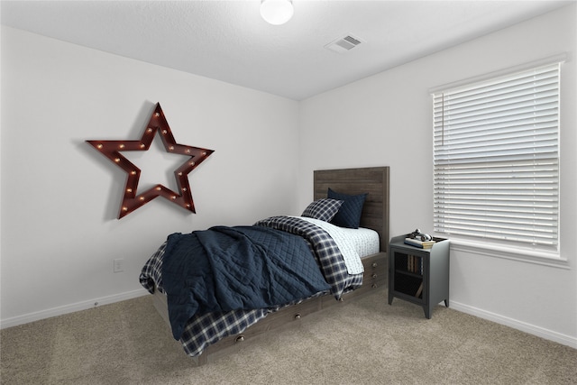 7611 Coral Key Dr, Cypress, TX 77433 - carpeted bedroom with baseboards and visible vents