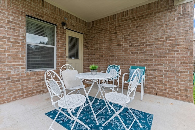 view of patio / terrace with outdoor dining space