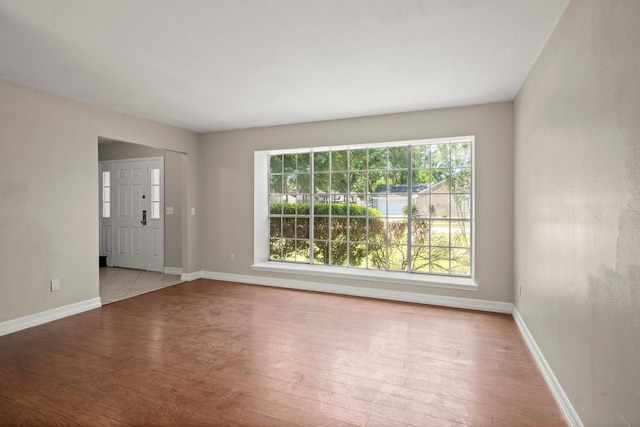 12522 Bent Pine Dr, Cypress, TX 77429 - unfurnished room with wood finished floors and baseboards