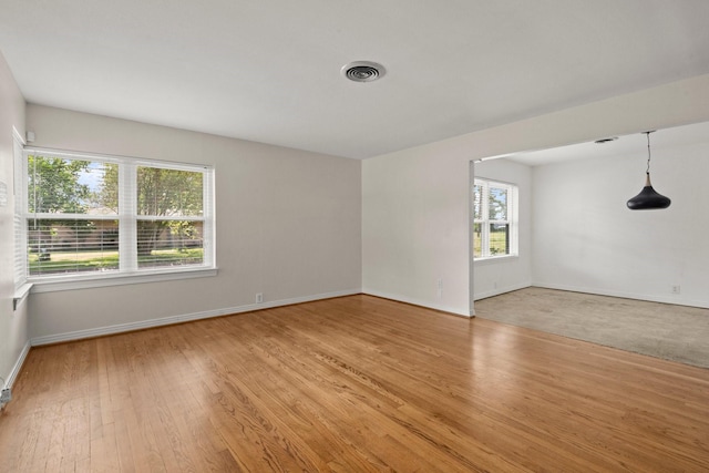 2218 Stonecrest, Houston, TX 77018 - empty room with baseboards and wood finished floors