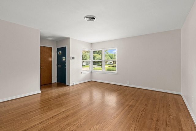 2218 Stonecrest, Houston, TX 77018 - unfurnished room featuring light wood-type flooring and baseboards