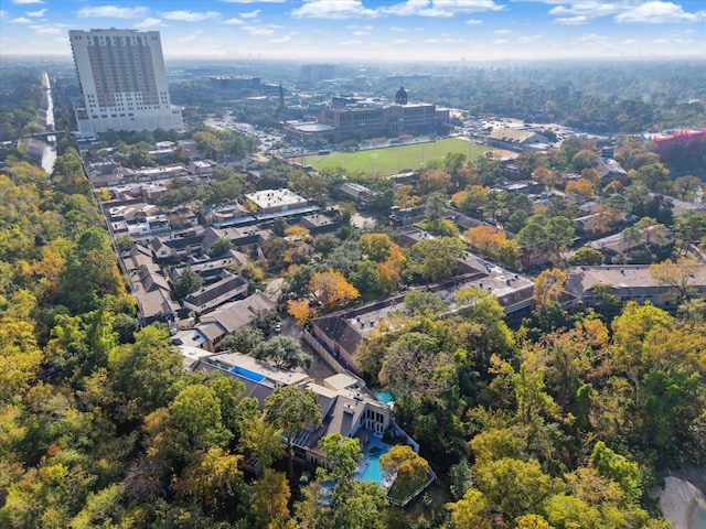 aerial view