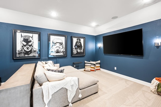 14126 Sacra Vw, Cypress, TX 77433 - home theater featuring baseboards and carpet