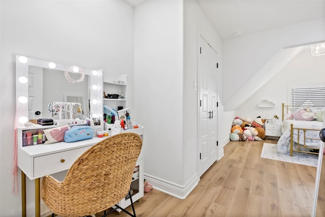 4233 Padova Cir, College Station, TX 77845 - interior space featuring baseboards and wood finished floors