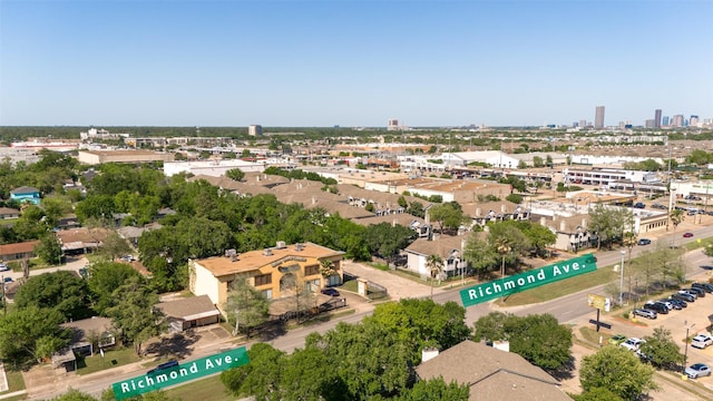 9009 Richmond Ave Unit 613, Houston, TX 77063 - drone / aerial view