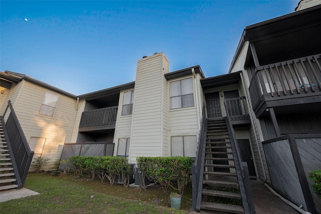 9009 Richmond Ave Unit 613, Houston, TX 77063 - view of property featuring stairway
