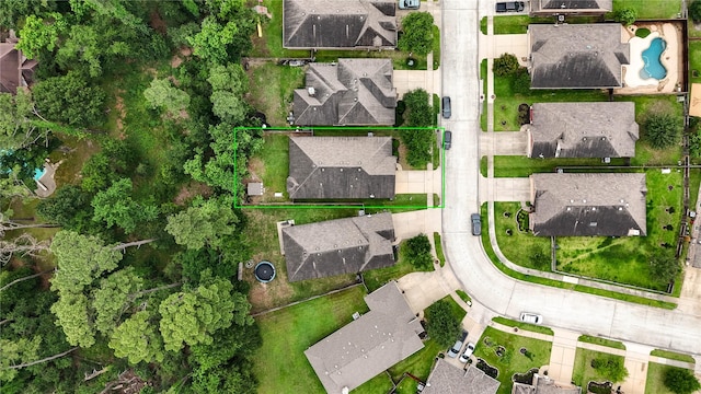 22526 Forbes Field Trl, Spring, TX 77389 - drone / aerial view featuring a residential view