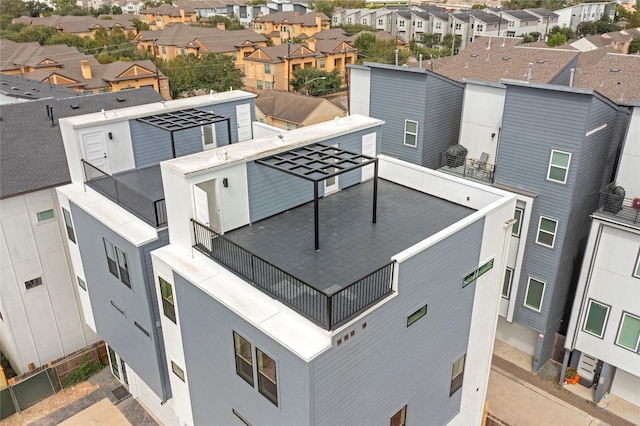 407 Grove St Unit B, Houston, TX 77020 - aerial perspective of suburban area