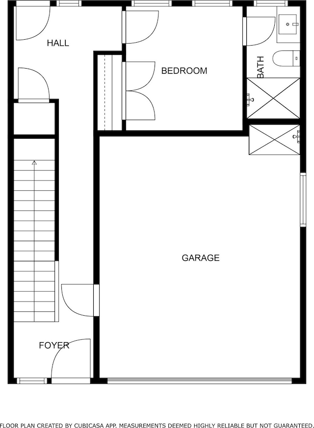 407 Grove St Unit B, Houston, TX 77020 - view of property floor plan