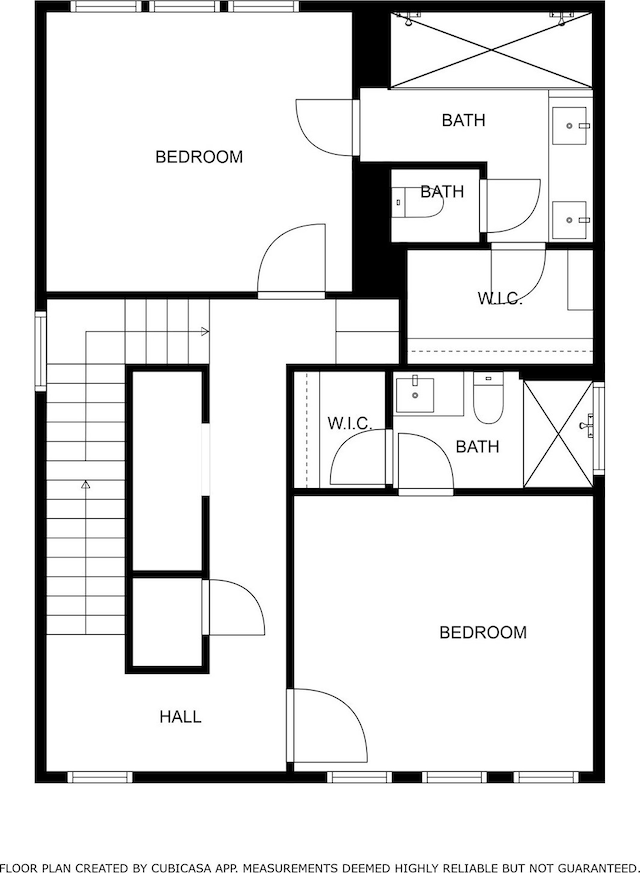 407 Grove St Unit B, Houston, TX 77020 - view of floor plan / room layout