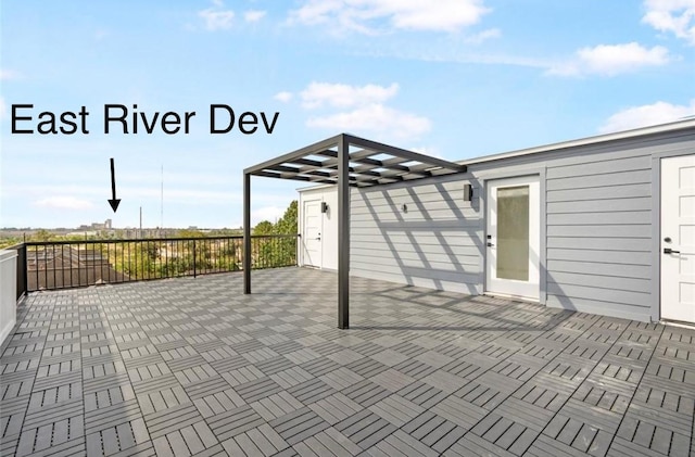 407 Grove St Unit B, Houston, TX 77020 - view of patio / terrace