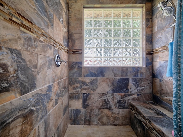 23623 Breckenridge Forest Dr, Spring, TX 77373 - full bathroom with a tile shower