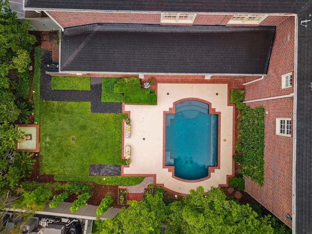 8722 Stable Crest Blvd, Houston, TX 77024 - view of subject property featuring a pool