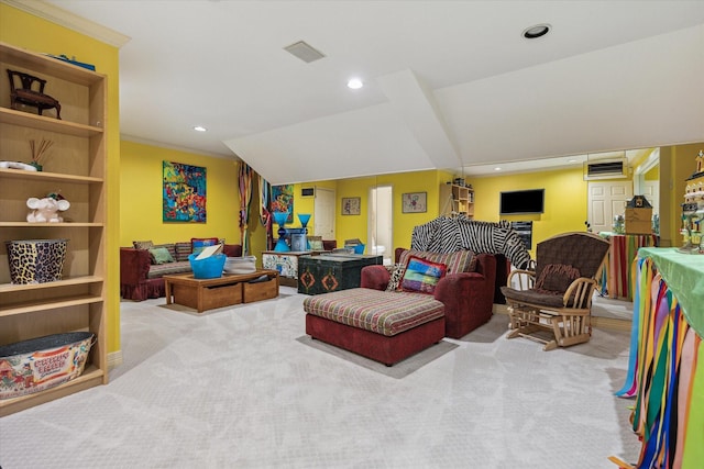 8722 Stable Crest Blvd, Houston, TX 77024 - living room with carpet and recessed lighting