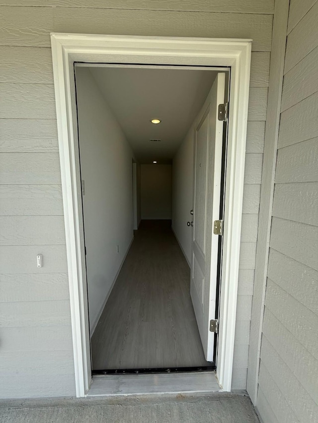 view of exterior entry