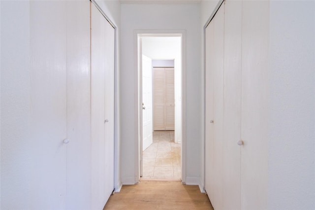 2429 Briarwest Blvd, Houston, TX 77077 - hall featuring light wood-type flooring