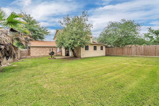 2422 Deasa Dr, Spring, TX 77373 - view of yard with a fenced backyard