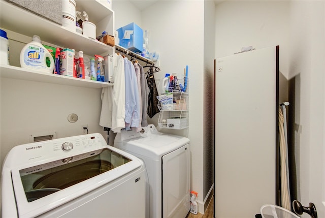 20447 Avelignese Way, Tomball, TX 77377 - washroom with separate washer and dryer and laundry area