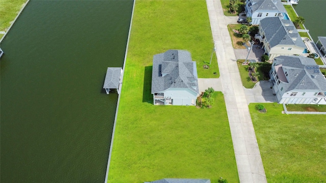drone / aerial view featuring a residential view