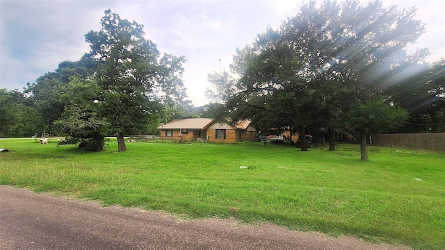 view of yard