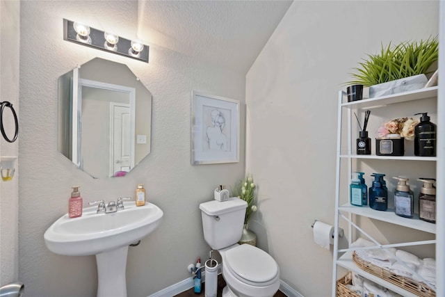 3730 Giorgio Pastel Pl, Katy, TX 77493 - half bath with toilet and a sink
