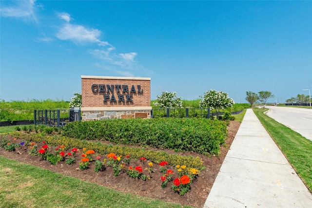 9705 Wall St, Texas City, TX 77591 - community / neighborhood sign featuring fence