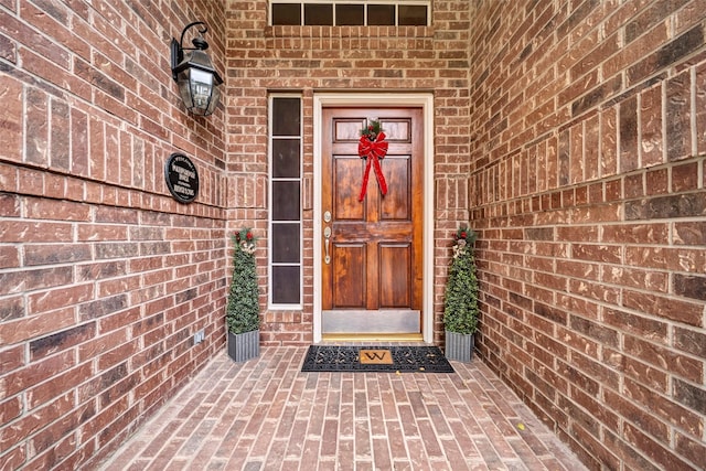 9203 Baber Run Cir, Houston, TX 77095 - view of exterior entry with brick siding