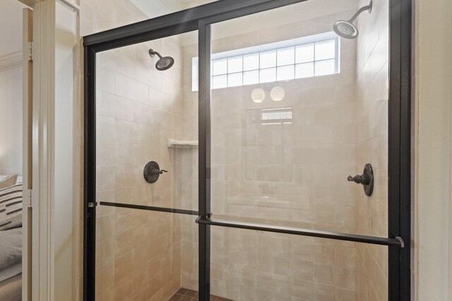 full bath with a stall shower