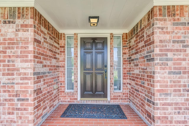 410 Scarlet Sage Dr, League City, TX 77573 - entrance to property with brick siding and a porch