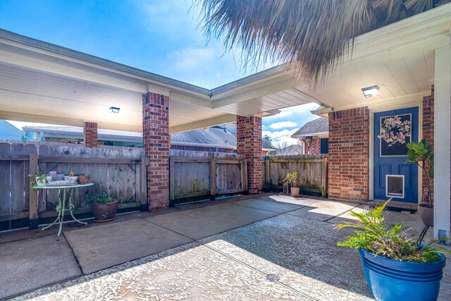 410 Scarlet Sage Dr, League City, TX 77573 - view of patio