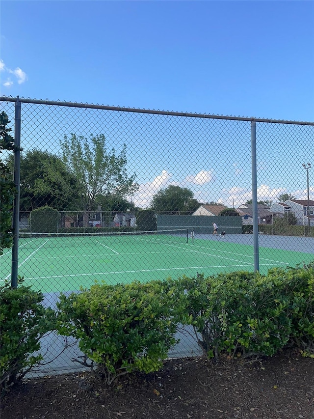 10314 Sommerville Ave, Houston, TX 77041 - view of sport court featuring fence
